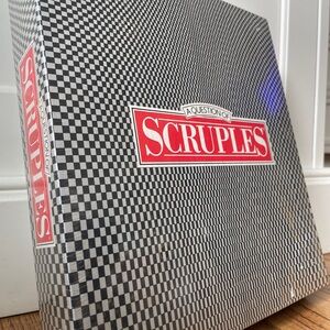 Vintage 1986 “A Question of Scruples” Board Game by Milton Bradley SEALED
